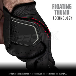 Guantes de golf de cuero genuino más vendidos Nueva moda Transpirable Durable Antideslizante Agarre para zurdos y diestros Desgaste Flexible - Product Image 2