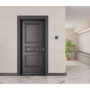 Porte de sécurité ABSDOOR DEFENRA, acier doux durable, ouverture manuelle, conception pivotante pour appartements, entrées, villas, hôtels, Turquie - Product Image 3