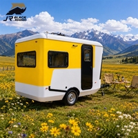 Mini caravane compacte légère et remorquable pour les vacances en camping