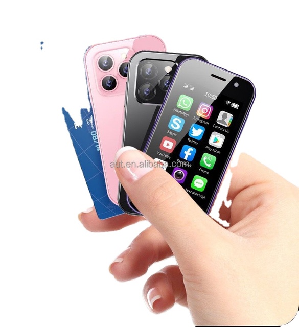 4G Mini Smartphone 3GB RAM 64GB ROM Android Mobile Phone with 2000mah Battery XS16 XS14pro