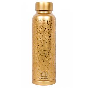 Cadeau de mariage Bouteilles d'eau en cuivre Design moderne pour le fitness Utiliser les personnes de yoga - Product Image 5