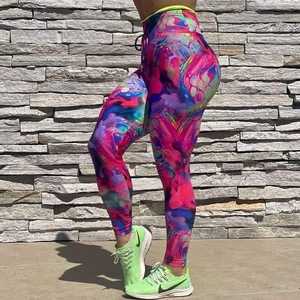 Femme Mode Plus Size XXXXXL Ladies High Waistted Tight Sport Workout Butt Lift Yoga Pants Fitness Leggings - Product Image 1