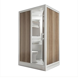 Cápsulas de baño portátiles prefabricadas integradas para cuarto de ducha prefabricado económico de Instalación rápida para hotel - Product Image 1