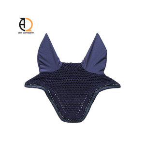 Customizable Knit Bonnet Horse <b>Fly</b> Colors and Sizes Horse Riding - Product Image 1