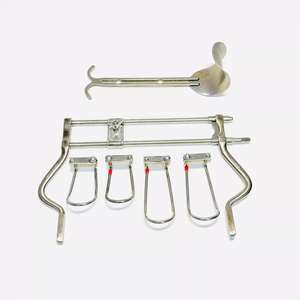 Juego de Retractor abdominal de acero inoxidable de alta calidad Balfour, instrumento quirúrgico Manual con cuchillas de autorretención - Product Image 1