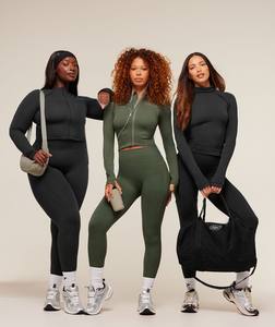 New Gym Yoga <b>Jumpsuits</b> No Embarrassment Line Tight Butt Lift Women Sport Yoga Wear Running Fitness Pants - Product Image 2