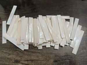 Suministro del sudeste asiático Cuentas de concha natural Diseño cruzado Concha blanca Madre de perla Cuentas de concha marina para accesorios de fabricación de joyas - Product Image 3