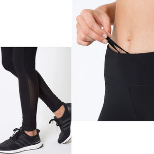 Leggings de yoga respirants pour femmes en Spandex/Nylon, taille haute élastique, coupe-vent, anti-transpiration, longueur intégrale - Product Image 6