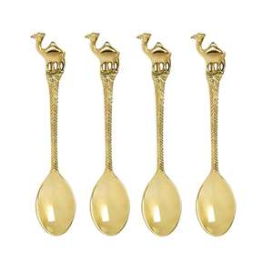 Ensemble de 2 couverts de style américain moderne en argenterie avec acier inoxydable de haute qualité et poignées en bois écologiques - Product Image 4