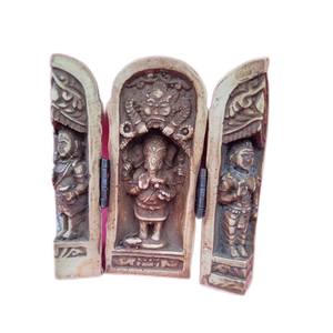 Boîte en résine Bouddha & Ganesh Temple - Product Image 4