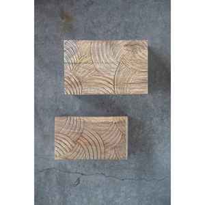 Wooden Jewellery Box with Brass Inlay Organizer <b>for</b> Keepsake Storage and Gift Giving - Product Image 2