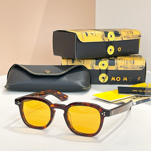 Occhiali <span class=keywords><strong>da</strong></span> <span class=keywords><strong>Sole</strong></span> Unisex di Lusso UV400 con <span class=keywords><strong>Lenti</strong></span> Colorate, Montatura in Acetato di Design, Logo Personalizzato MOMZA, Alta Qualità, Protezione Solare, Tendenze Moda - Product Image 6