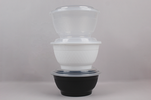 ชามซุป RNB 42พลาสติกใสพร้อมฝาปิดกันรั่วสำหรับส่งอาหารสดร้อน - Product Image 5