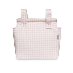 Mod. Sac à couches VICHY - Sac de rangement fonctionnel rose - Product Image 1