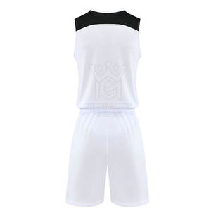 Ensemble d'uniformes de basket-ball personnalisé en gros tissu respirant avec logo personnalisé couleurs et chiffres conception à séchage rapide - Product Image 2