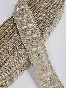 2023 haute qualité broderie dentelle garniture à la main dentelle garniture lacets tissus pour les femmes - Product Image 2