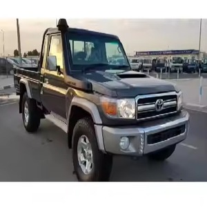 Toyota Landcruiser รถปิคอัพเดี่ยว, 2016รถยนต์ไฟฟ้ามือสองอย่างประณีตพร้อมเบาะหนังกล่องเกียร์ธรรมดาพวงมาลัยซ้าย