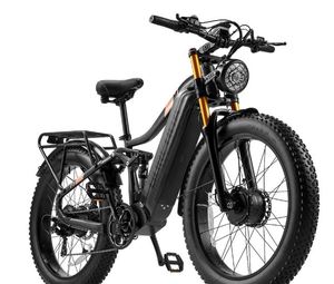 NOUVEAU VTT Électrique FAV HC26 avec Double Moteur 2000W, Autonomie 60km, Batterie Intégrée, Stock Entrepôt UE, Livraison Gratuite - Product Image 2