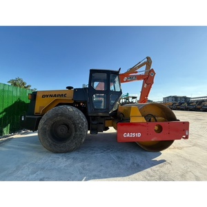 Rouleau compresseur vibrant à tambour unique Dynapac CA251D d'occasion en bon état, compacteur Dynapac CA251D pour la construction routière - Product Image 1