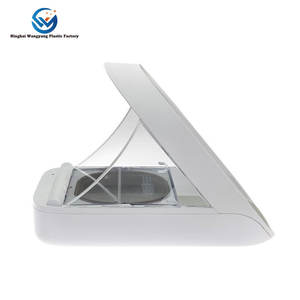 Otomatik 1.5L <span class=keywords><strong>Pet</strong></span> besleyici mikroçip teknolojisi çevre dostu Modern islak/kuru gıda ücretsiz köpekler için paslanmaz çelik plastik çanaklar - Product Image 2