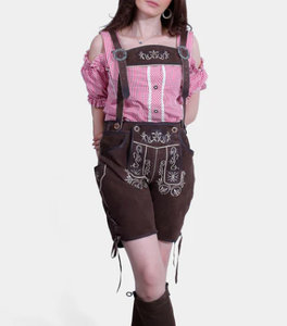 Pantalones cortos de mujer unisex cuero original hecho a medida transpirable estilo casual - Product Image 6