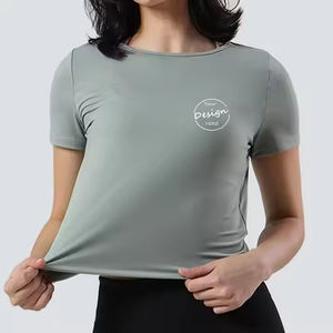 100% coton surdimensionné respirant t-shirt décontracté pour les femmes en gros personnalisé été nouvelle mode femmes t-shirt - Product Image 6