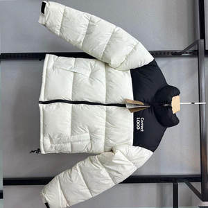 Chaqueta de chaleco de alta calidad para hombre, cómoda, cálida para invierno, personalizada con cuello levantado, bordado de microetiquetas, venta al por mayor - Product Image 6