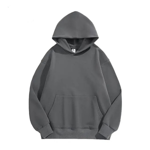 เสื้อฮู้ดผ้าฝ้าย100% สำหรับผู้ชายเสื้อวอร์มเทอร์รี่ไซส์ธรรมดาเสื้อใส่ตามท้องถนนพิมพ์ลายได้2023 ODM - Product Image 3