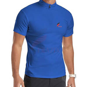 Camiseta Polo de algodón de talla grande para hombre, diseño único, nueva llegada, camisetas Polo de media cremallera, camisetas Polo de secado rápido para hombre - Product Image 6
