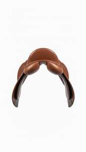 Selle de cheval en cuir de qualité supérieure, confortable et durable |   Équipement équestre professionnel Selle de saut tout usage - Product Image 4