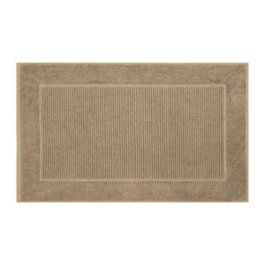 Tapis de bain minimaliste de qualité supérieure Texbridge International, antidérapant, en coton, écologique, séchage rapide, absorbant, lavable - Product Image 1