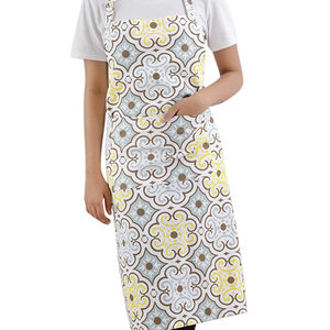 100% Cotton Sleeveless Printed Apron for Hotel Kitchen Outdoor Use Durable and Stylish Kitchen Cleaning <b>Accessory</b> - Product Image 1