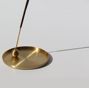 Wholesale Metal Gold Cast Leaf Shape <b>Incense</b> <b>Stick</b> <b>Holder</b> Burners Handmade <b>Incense</b> Burner with Custom Print - Product Image 6