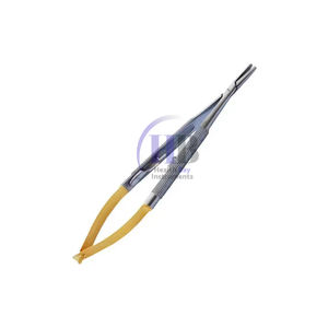 ALLEMAND Castroviejo Micro Ciseaux Porte-aiguille Pince TC incurvée en acier inoxydable Instruments de chirurgie dentaire Instruments - Product Image 5