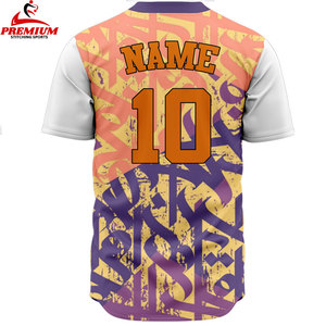 Camiseta de Béisbol Personalizada con Bordado para Jugadores y Uniformes Oficiales de Equipo - Product Image 2