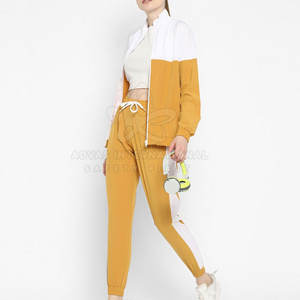 Ensemble de survêtement de sport pour femmes avec logo personnalisé, jogging 2 pièces, vêtements de fitness, survêtement de jogging, survêtement de sport pour femmes - Product Image 4