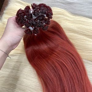 Vietnamese Remy Flat Tips Keratin Hair Extension Blonde Double Drawn High Quality Human Wholesale Price Vietnamese - Product Image 1