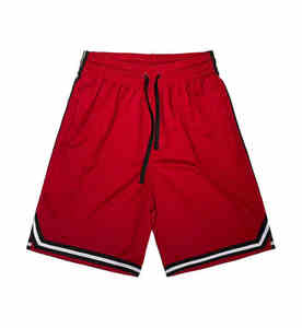 Short de fitness pour homme à séchage rapide ceinture élastique avec cordon de serrage tissu extensible respirant vêtements de sport oem logo personnalisé - Product Image 3