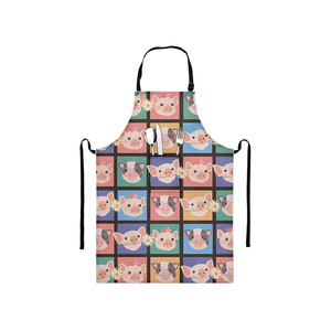 Tablier de cuisine en coton et lin, réglable, léger, pour la maison, les hôtels, les restaurants et les cafés - Product Image 6