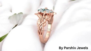 แหวนเพชรสำหรับปลูกในห้องแล็บสุดหรูเหมาะสำหรับข้อเสนอหรืองานแต่งงานและให้เป็นของขวัญ - Product Image 2