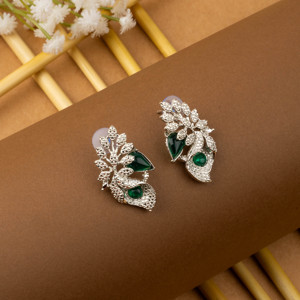 ต่างหู Royal kundan สำหรับผู้หญิงและเด็กผู้หญิงที่มีการออกแบบแบบดั้งเดิมที่สมบูรณ์แบบสำหรับการแต่งงานและฟังก์ชั่นทางวัฒนธรรม - Product Image 6