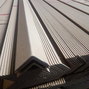 Protector de esquina de Ángel impermeable corrugado de 90 grados Kraft de diseño personalizado para etiquetas compensadas estilo de bloqueo cartón de esquina - Product Image 1