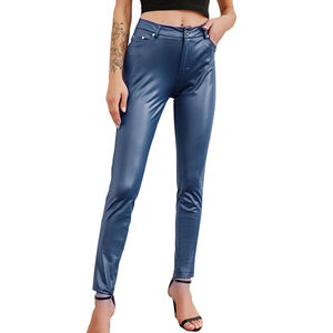 Pantalones de Invierno de Cuero Genuino para Mujer, MOQ Bajo, Alta Calidad, Cómodos, Transpirables, Precio Razonable, Gran Venta - Product Image 5