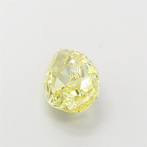 พลอยสังเคราะห์ชนิดที่ 2A สำหรับคอลเลกชันเครื่องประดับ เพชรเม็ดเดี่ยวสีเหลืองสดใส คุณภาพสูง ระยิบระยับ - Product Image 4