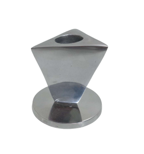 Meilleure vente, ensemble de 3 bougeoirs modernes en fer nickelé de taille standard, finition mate, lanternes décoratives pour la maison - Product Image 2