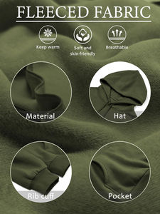 Sweat à capuche femme surdimensionné sur mesure 100% coton matériel respirant bonne qualité épaule tombante impression de Logo personnalisée - Product Image 5