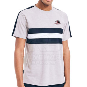 Camiseta de Color Liso Simple, Manga Corta, Transpirable, para Hombre, Hecha en Pakistán 2025, Calidad Superior - Product Image 1