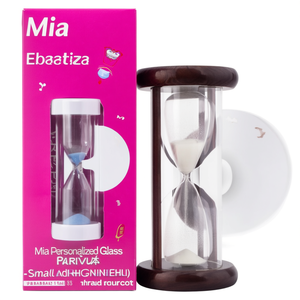 Clessidra in Vetro Personalizzata Mia - Piccola ed Elegante - Product Image 3