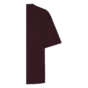 Camiseta Larga de Manga Media con Cuello Redondo y Bordado para Mujer, Talla Grande, 100% Algodón Orgánico, Transpirable, Ecológica, Informal - Product Image 5
