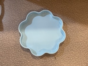 Plateaux en laque personnalisés Plateaux à bibelots Plateaux ronds festonnés fabriqués au Vietnam - Product Image 2